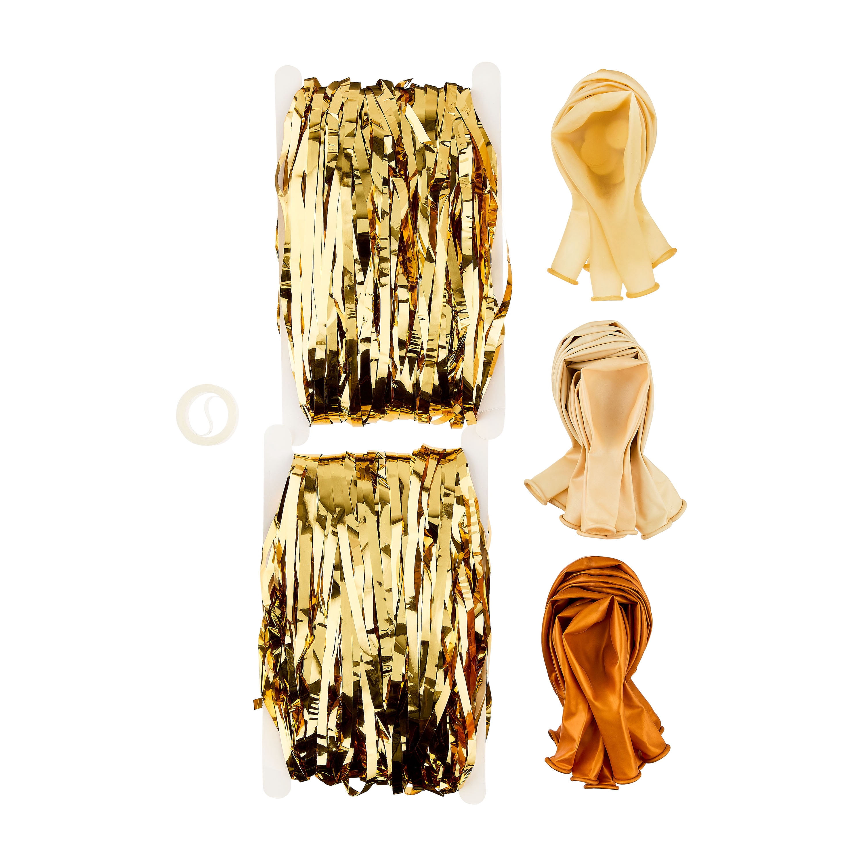 Gold/White Latex Balloon Garland and Fringe Kit, 36 Pieces, by Way To Celebrate