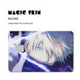 thumbnail image 1 of Autocollant PVC Mat 2.5D HD Jujutsu Kaisen pour Cartes de Crédit et de Débit - Gojo Satoru & Itadori Yuji, 1 of 7