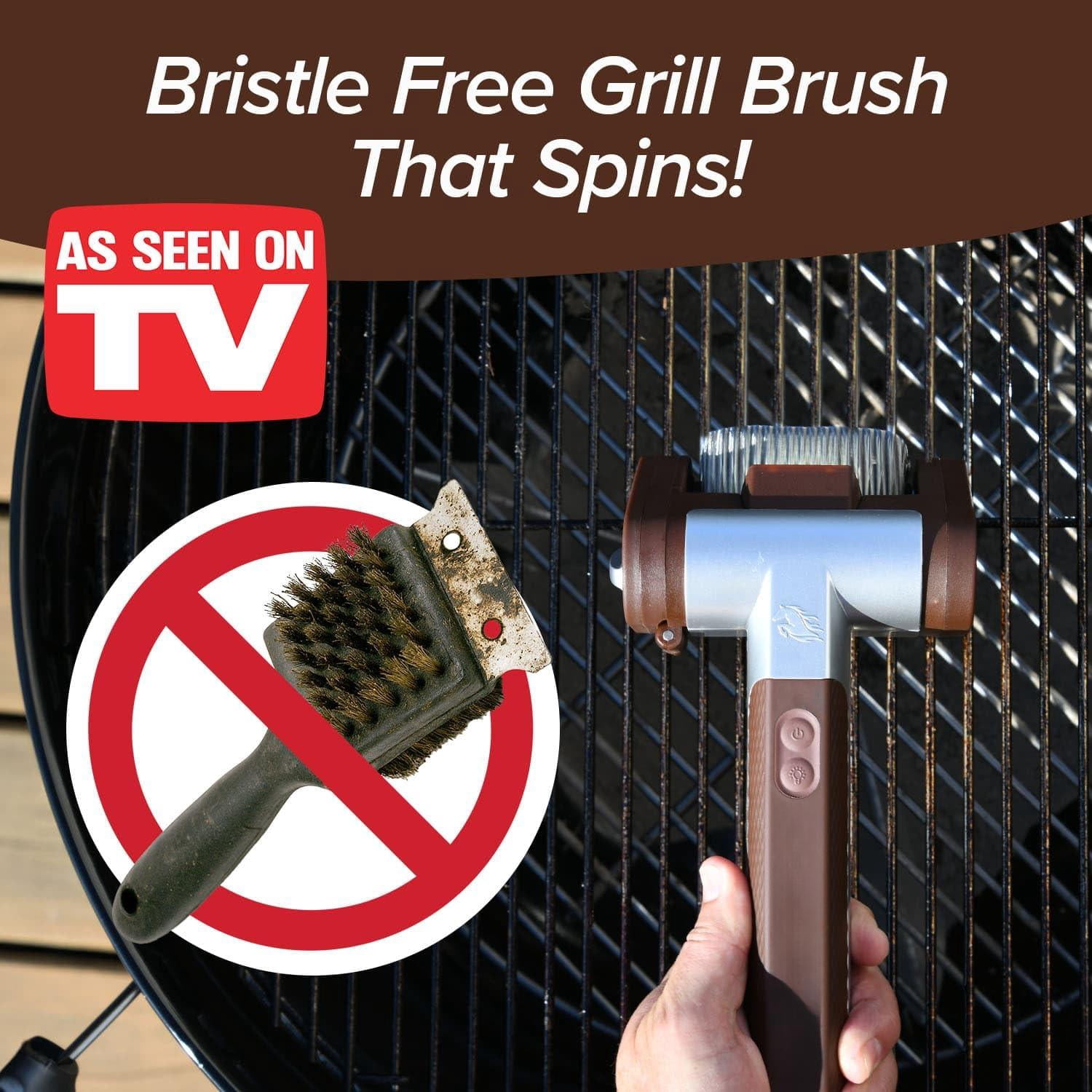 Cleaning Brushes Regular Battery Life Cordless Rechargeable BBQ Tool