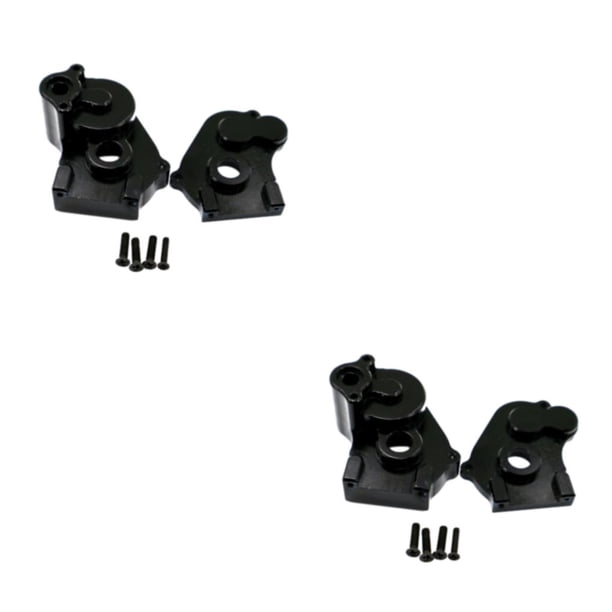 Carcasa de caja de cambios mediana Ounissouiy para ECX 1/12 RC color negro