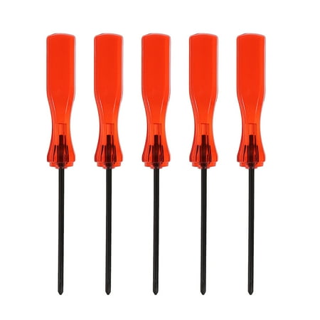 

5pcs Triwing Trigram Y-Tip Screwdrivers Screw Drivers for /DS /DS Lite /GBA (Red) (Red)