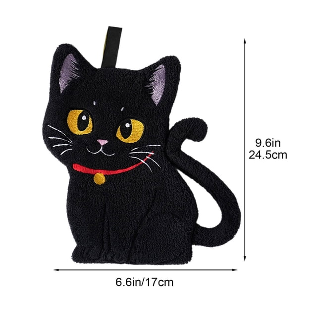 Soft And Absorbent Cats Hand Towels For Bathrooms And Kitchens
