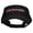 Black, variant on Wife Mum Boss Embroidered Pro Style Cotton Twill Washed Visor - Lt Blue OSFM