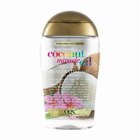 OGX Extra Strength Damage Remedy + Coconut Miracle Penetrating Oil