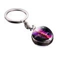 thumbnail image 2 of Llavero Luminoso Sistema Solar Portátil Planeta Llavero Bolas De Vidrio De Doble Cara Llavero Regalos Para Niños Hermanas Y Amigos Cateissary AP006899-10, 2 of 6