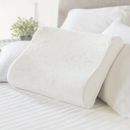 Mainstays Memory Foam Contour Pillow, Standard