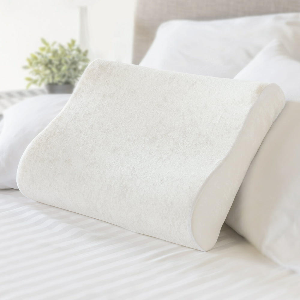 Mainstays Memory Foam Contour Pillow, Standard Size