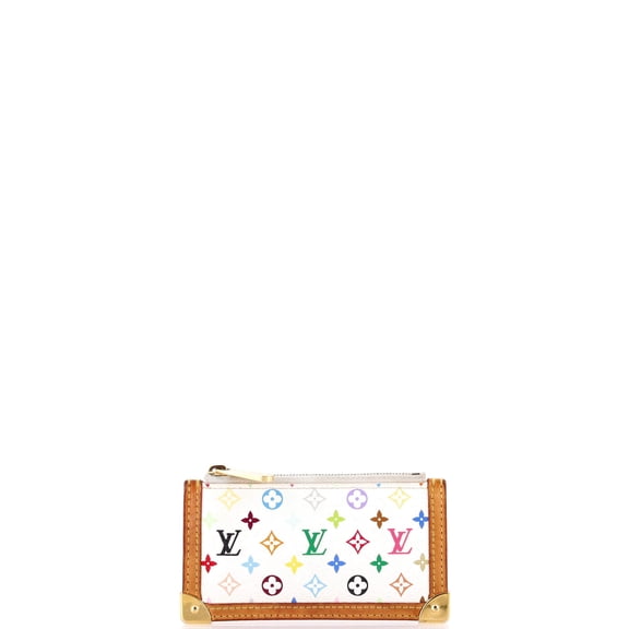 Pre-Owned Key Pouch Monogram Multicolor By Rebag