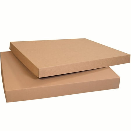 Gaylord Box - Box Partners Heavy-Duty Gaylord Lids,41.25x31.25x4,Kraft,5/BDL - BXP GL4030LID