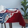 thumbnail image 4 of Anniversary USA Table Cloth Waterproof Tablecloths, 4th of July 1776-2026 American Flag Tablecloth Dining Table Cover for Kitchen Party Tabletop Outdoor, Rectangle Tablecloth 60x120 Inch, 4 of 9