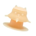 thumbnail image 4 of Alimentador de leche de cachorro, estación de enfermería 4 boquillas recién nacidos alimentador de cachorro de cachorro de leche para mascotas de alimentación para gatos para perros Naranja, 4 of 8