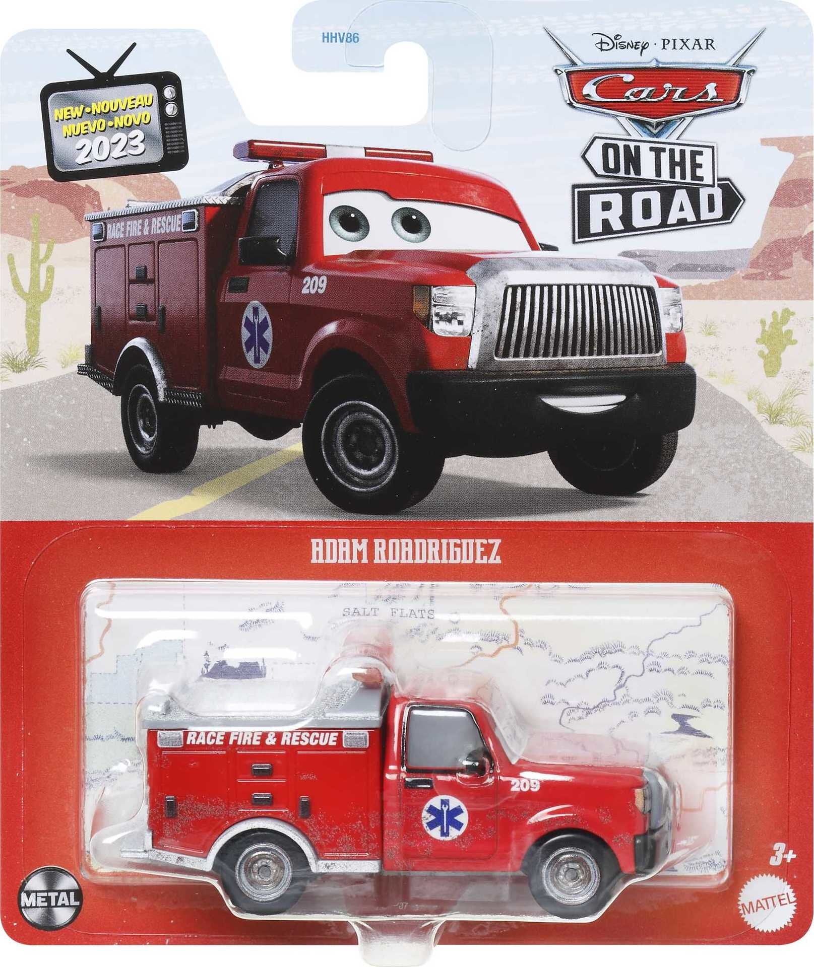 Disney and Pixar Cars Adam Roadriguez DieCast Character Car, 155
