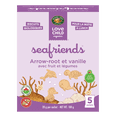 thumbnail image 2 of Love Child Organics Sea Friends Arrowroot Vanilla 5ct Snack Pack Cookies 100g Box, 2 of 6