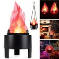 thumbnail image 2 of Birdeem Flame Effect Lamp Electric Campfires Artificial Flickering Table Lamp Us Plug, 2 of 12