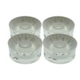 thumbnail image 2 of HSHDLDF 4pcs White Guitar Speed Dial Knobs Control Knob fits LP Guitar, 2 of 2