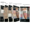 ELLEN TRACY Essentials Womens Seamless Briefs 4-Pack Panties (Navy/Light Pink/Cream/Violet Stripes, M)