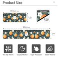 thumbnail image 3 of Yayeee Faucet Mat for Kitchen Sink 14.7" Diatomite Long Splash Guard Pad, Green Oranges, 3 of 7