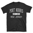 thumbnail image 1 of Port Norris New Jersey Classic Established Men's Cotton T-Shirt, 1 of 1