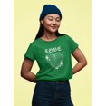 thumbnail image 2 of Love Techno Style Heart T-Shirt Women -Image by Shutterstock, Female XX-Large, 2 of 4