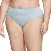 Warners No Pinching, No Problems® Dig-Free Comfort Waist Smooth and Seamless Hipster RU0501P Color: Dusty Blue Size: MEDIUM