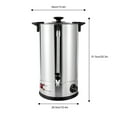 thumbnail image 2 of 15L/3.96gal Commercial Coffee Urn Tea Maker Machine Hot Water/Beverage Dispenser 1.4KW, 2 of 14