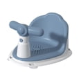 thumbnail image 1 of Asiento de bañera para bebé, asiento de baño para recién nacido, ventosas con asa desmontable, silla de asiento de baño, silla de asiento de bañera Azul, 1 of 9
