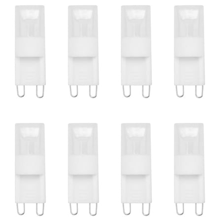 8X G9 Warm White LED Bulb Lamp Light High Power Projector 1W AC 220-240V HOT