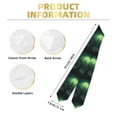 thumbnail image 3 of Rateoe Green Night Sky Moon Branches Pattern Graduation Shawl Stole – Elegant Stole for Graduates ,Graduation Gown Accessory, Academic Stole-Sharp Corner, 3 of 7