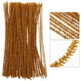 thumbnail image 4 of 100 limpiapipas dorados brillantes, tallos de chenilla de oropel para manualidades infantiles, proyectos de arte DIY, manualidades creativas, palitos para limpiar pipas, 4 of 7