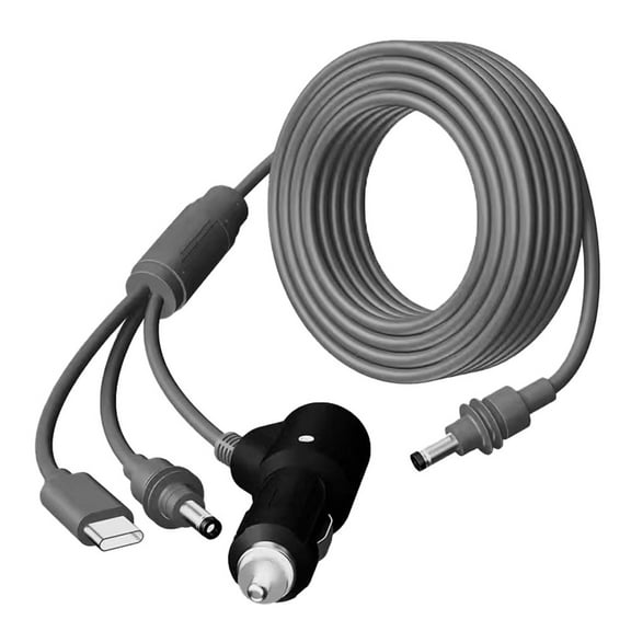 RANMEI For Starlink Mini 100W Power Cable 3 In 1 Car Charger   Dc Cable   Type C To Dc