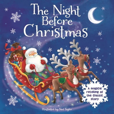 Pre-Owned The Night Before Christmas-A Magical Retelling of the Classic Story: Padded Board Book (Board book) 1803683627 9781803683621
