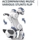 thumbnail image 4 of Vogacara - Smart Stunt Cute Pet para Childrens Intimate Playmate Intelligent Follow Robot Dog Juguetes electrónicos inteligentes Videojuegos portátiles color azul y blanco, 4 of 6