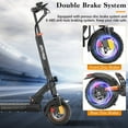 thumbnail image 3 of 12.5AH 800W Electric Scooter Max 45KM/H & 25-40KM with Seat, 10 inch Tires, iENYRID Kick Scooter Commuter for Adults & Kids, 3 of 12