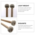 thumbnail image 3 of Raindrops Drumsticks Mallets Percussion Stick Wooden Handle Assorted Color for Children 4 Pcs, 3 of 8