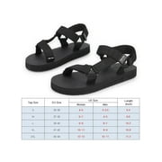 Gustave Sport Sandals for Women and Men, Hiking Sandals with Arch Support Yoga Mat Insole Outdoor Walking Shoes Summer Water Sandals