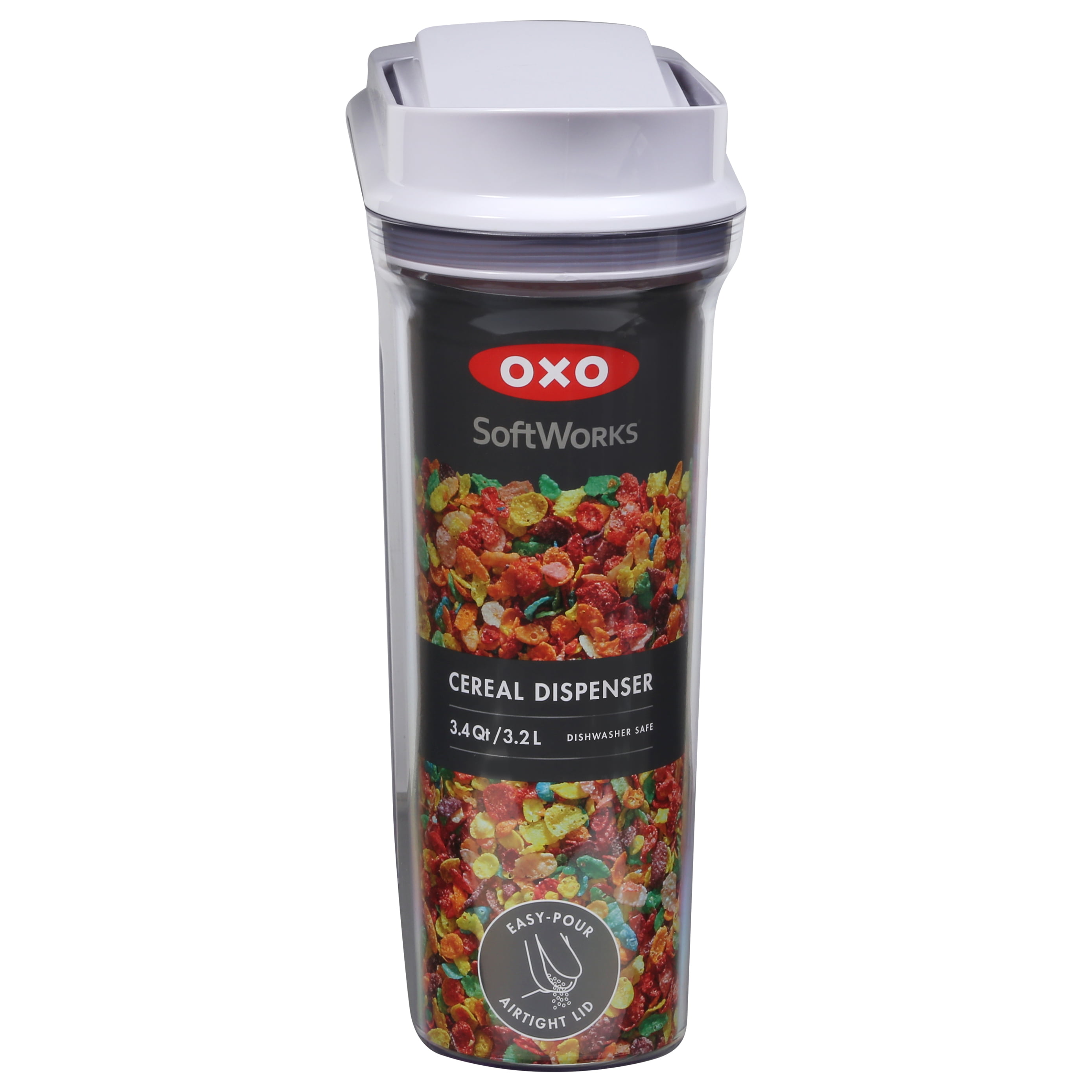 OXO Good Grips 3.4 qt. Medium POP Cereal Dispenser with Airtight Lid  11114000 - The Home Depot