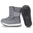 thumbnail image 2 of JAN & JUL Toddler Boys Girls Insulated Tall Winter Boots (Heather Grey, US Size 6.5), 2 of 7