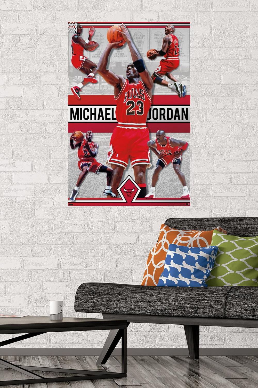 Michael Jordan - Collage Wall Poster, 22.375" x 34"