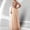 *Beige, variant on U Women's Sequin V Neck Short Sleeve Chiffon Formal Evening Gown,Floor Length Dress with Ruched Bust Blue,Women's Plus L