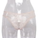 thumbnail image 3 of Tanga sexy con entrepierna abierta, bragas de cintura baja con espalda en T, lencería, ropa de dormir Beige, 3 of 9