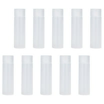 10 Pcs Flip Top Squeeze Hand Soap Dispenser Travel Shampoo White