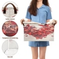 thumbnail image 4 of BZSMCE Collapsible Fabric Cube Storage Bins Red Butterfly Heart Design Pattern Storage Box, 4 of 8