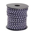 thumbnail image 3 of AMLESO Studded Faux Suede Cord Rope 20 Yards DIY for Decors Clothing Embellishments Silver Blue, 3 of 8