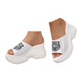 thumbnail image 4 of DAFEI Summer Round Head Thick Soled Sandals with A Head Design High Thickness Platform Fashionable Slip On For, 4 of 6