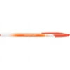 Hub Pen 335OR-BLUE MaxGlide Stick Orange Pen - Blue Ink - Pack of 500