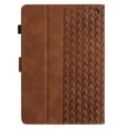 thumbnail image 6 of Allytechgroup Slim Case for Kindle Fire HD 8 & Fire HD 8 Plus Tablet 8" (12th Generation 2022), Premium PU Leather Folio Flip Cover Stand Anti-Scratch Cards Slots Smart Case Cover, Brown, 6 of 9