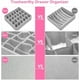 thumbnail image 4 of Cajón de almacenamiento plegable gris, 4 cajones de almacenamiento de ropa interior plegables, almacenamiento no tejido para ropa interior, sujetadores, corbatas, calcetines, bufandas, etc., 4 of 5