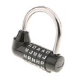 thumbnail image 1 of TISHITA 3x Padlock 5 Letters Code Combination Lock for Travel Locker Suitcase, 1 of 8