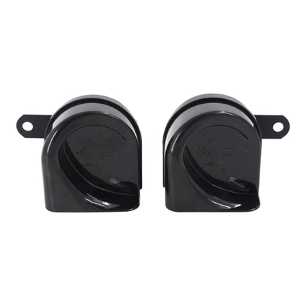 12V Automotive Snail Horn: High Clear Warning Tone, Plug-Play Setup, Plastics Materials