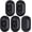 Black, variant on AISUO 5 Pack Water Leak Detectors for Home, 100dB Water Sensor Alarm, Flood Leakage Detection Devices, Drip Alert for Pipe, Drain, Sink, Bathroom, Kitchen, Basement, Laundry Room